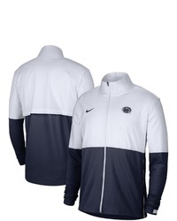 Nike Whitenavy Penn State Nittany Lions Colorblock Woven Full Zip Jacket At Nordstrom
