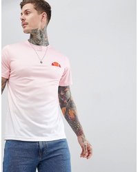 Ellesse Eularia Dip Fade T Shirt In Pink