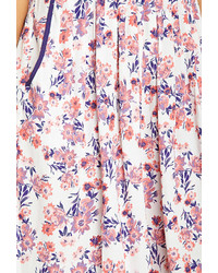 Forever 21 Contemporary Floral Cami Cutout Dress