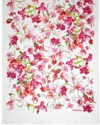 Brooks Brothers Linen Floral Wrap