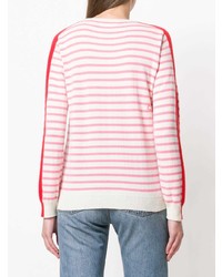 Chinti & Parker Striped Heat Printed Sweater