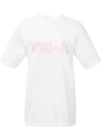 Meadham Kirchhoff Mother Cotton Embroidered T Shirt