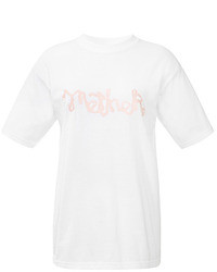 Meadham Kirchhoff Mother Cotton Embroidered T Shirt