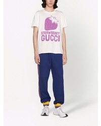 Gucci Strawberry Print T Shirt