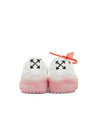 Off-White White And Pink Degrade Arrows Sneakers