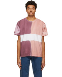 Nanamica Pink Purple Hs Graphic T Shirt