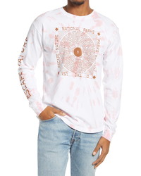 Parks Project To Nature Tie Dye Long Sleeve Graphic Tee