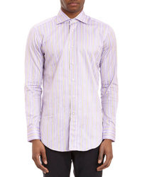 Etro Mixed Stripe Broadcloth Shirt