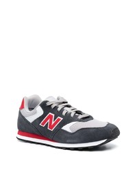New Balance Ml393 Panelled Sneakers