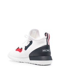Moncler Panelled Hi Top Trainers
