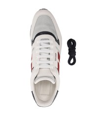 Bally Side Stripe Detailing Glow Top Sneakers