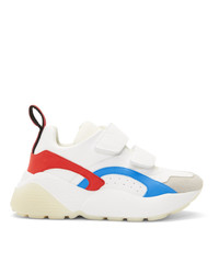 Stella McCartney White And Red Eclypse Sneakers