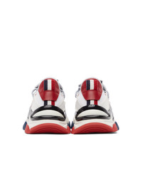 Moncler White Trevor Sneakers