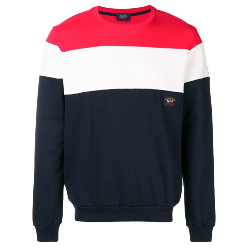 Paul & Shark Colour Block Sweatshirt, $328 | farfetch.com | Lookastic