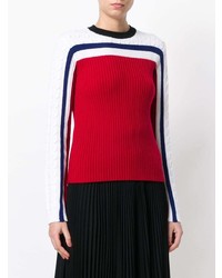 RED Valentino Striped Knit Sweater