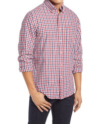 Southern Tide Channel Marker Gingham Check Button Up Shirt