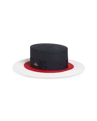 Gucci Alba Woven Straw Hat