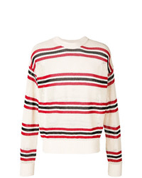 Laneus Long Sleeved Striped Pullover