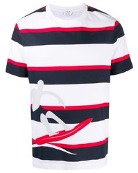 Thom Browne Stripe Surfer T Shirt