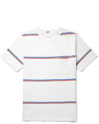Saturdays Surf NYC Striped Cotton Jersey T Shirt