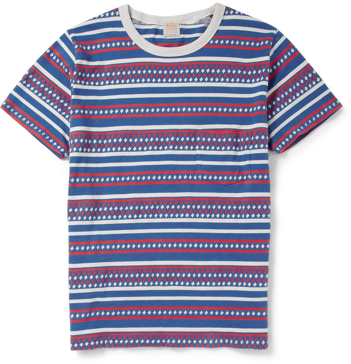 Eyesight Rather Incubus Levi's Vintage Clothing 1960s Patterned Cotton T Shirt, $100 | MR PORTER |  Lookastic
