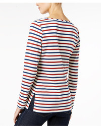Maison Jules Striped Long Sleeve T Shirt Only At Macys