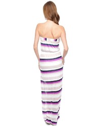 Splendid Horizon Stripe Maxi Dress