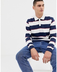 Bellfield Rugby Shirt With Stripe