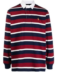 Polo Ralph Lauren Striped Embroidered Polo Polo Shirt