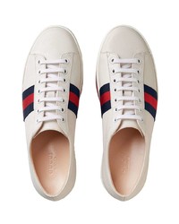 Gucci Leather Low Top Platform Sneaker