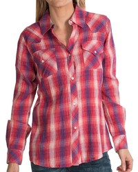 Specially Made Crinkle Cotton Plaid Shirt