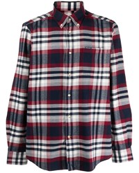 Barbour Check Pattern Button Up Shirt