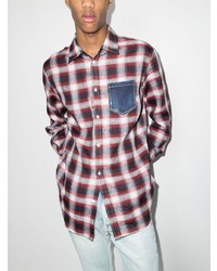 DSQUARED2 Checked Linen Shirt