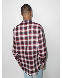 DSQUARED2 Checked Linen Shirt