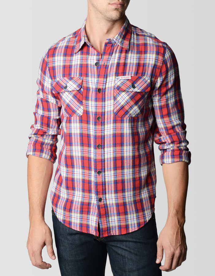 True Religion Plaid Flannel Workwear Shirt | Where to buy & how to wear