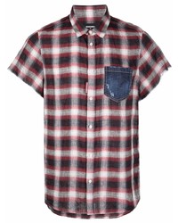 DSQUARED2 Contrast Pocket Checked Shirt