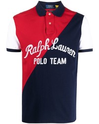 Polo Ralph Lauren Logo Colour Block Polo Shirt