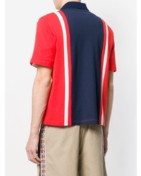 MSGM Striped Polo Shirt