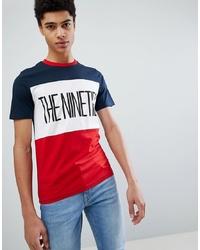 ONLY & SONS Block Panel T Shirt With Logo