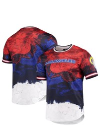 PRO STANDARD Navyred Los Angeles Rams Americana Dip Dye T Shirt