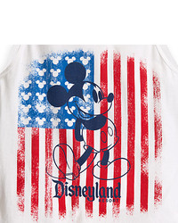 Disney Mickey Mouse Americana Tank Tee Land