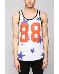 Urban Outfitters Stars 88 Mesh Tank Top