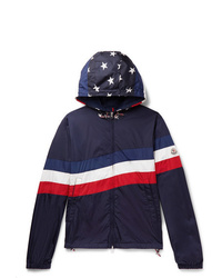 Moncler Printed Shell Hooded Jacket