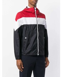 Moncler Striped Hooded Jacket