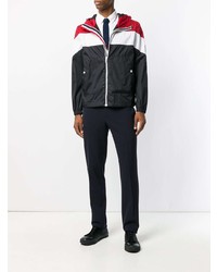 Moncler Striped Hooded Jacket