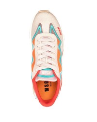 MSGM Panel Detail Sneakers