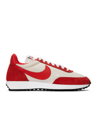 Nike Red And Beige Air Tailwind 79 Sneakers