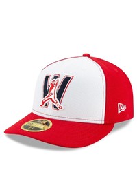 New Era Whitered Washington Nationals Alternate 2020 Authentic Collection On Field Low Profile Fitted Hat