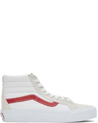 Vans Off White White Sk8 High Top Sneakers