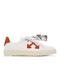 Off-White White And Orange 20 Sneakers